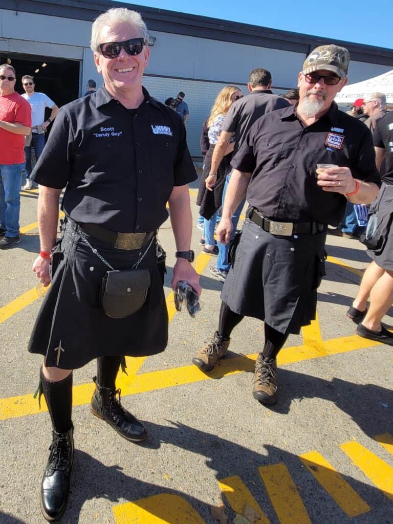 Unruly Kilted Men