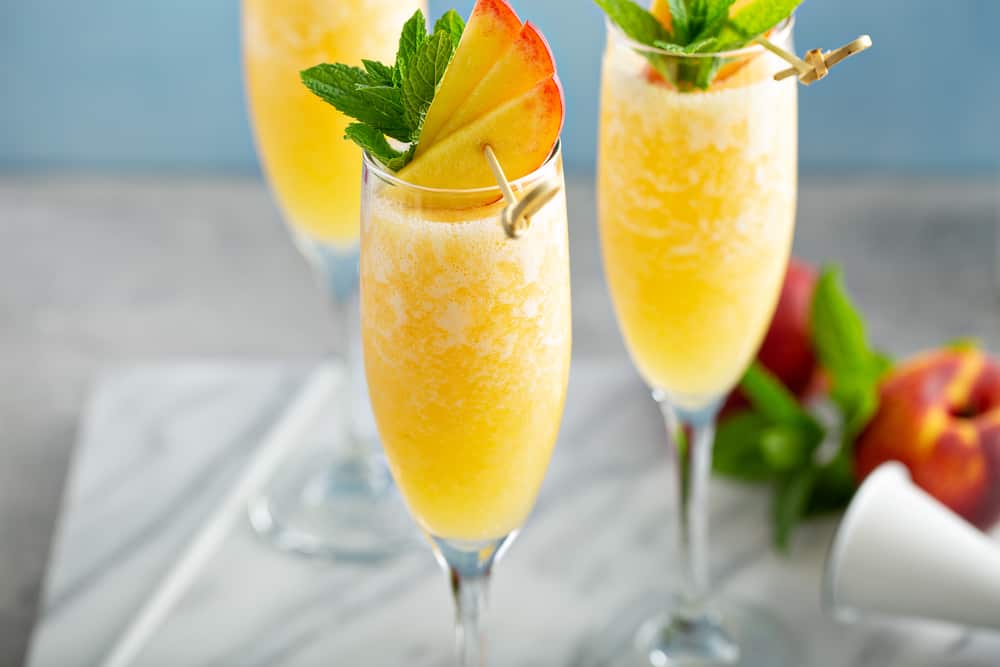 Peach Mimosas