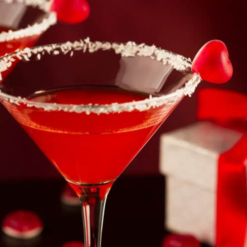 Valentine's Day Pomegranate Martini