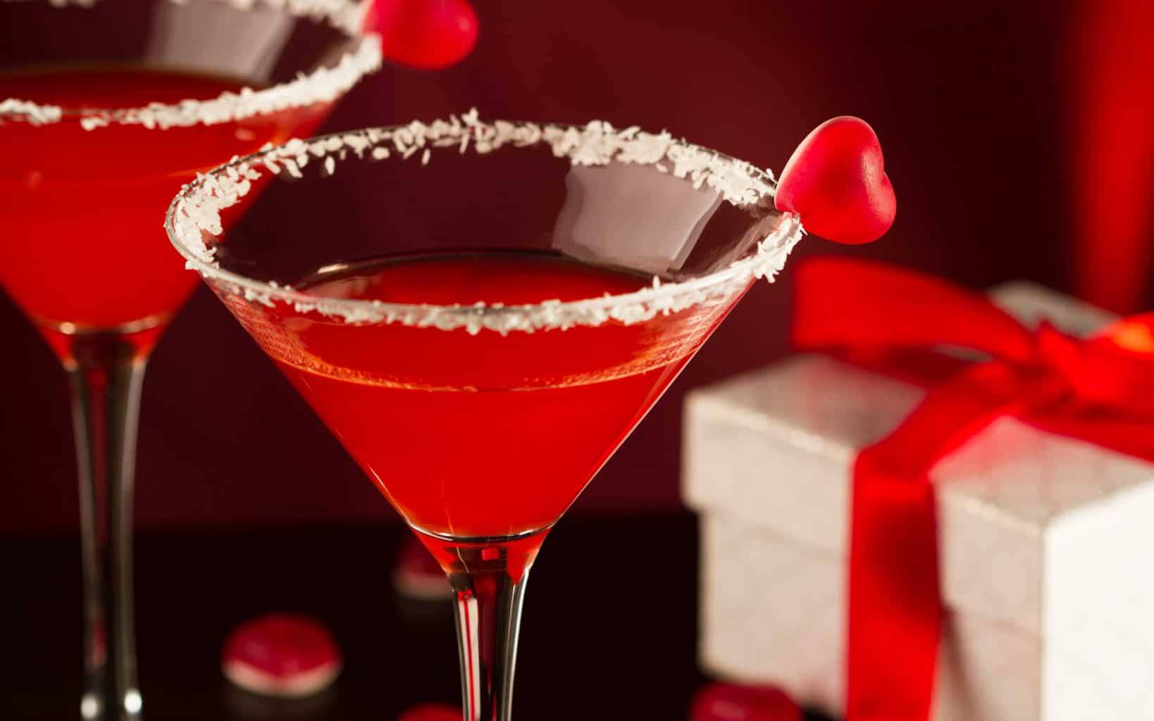 Valentine's Day Pomegranate Martini