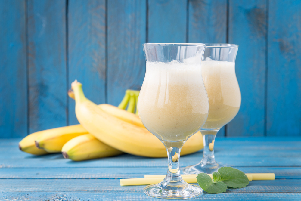 Banana Daiquiri's make for delicious fresh cocktails in the summer

