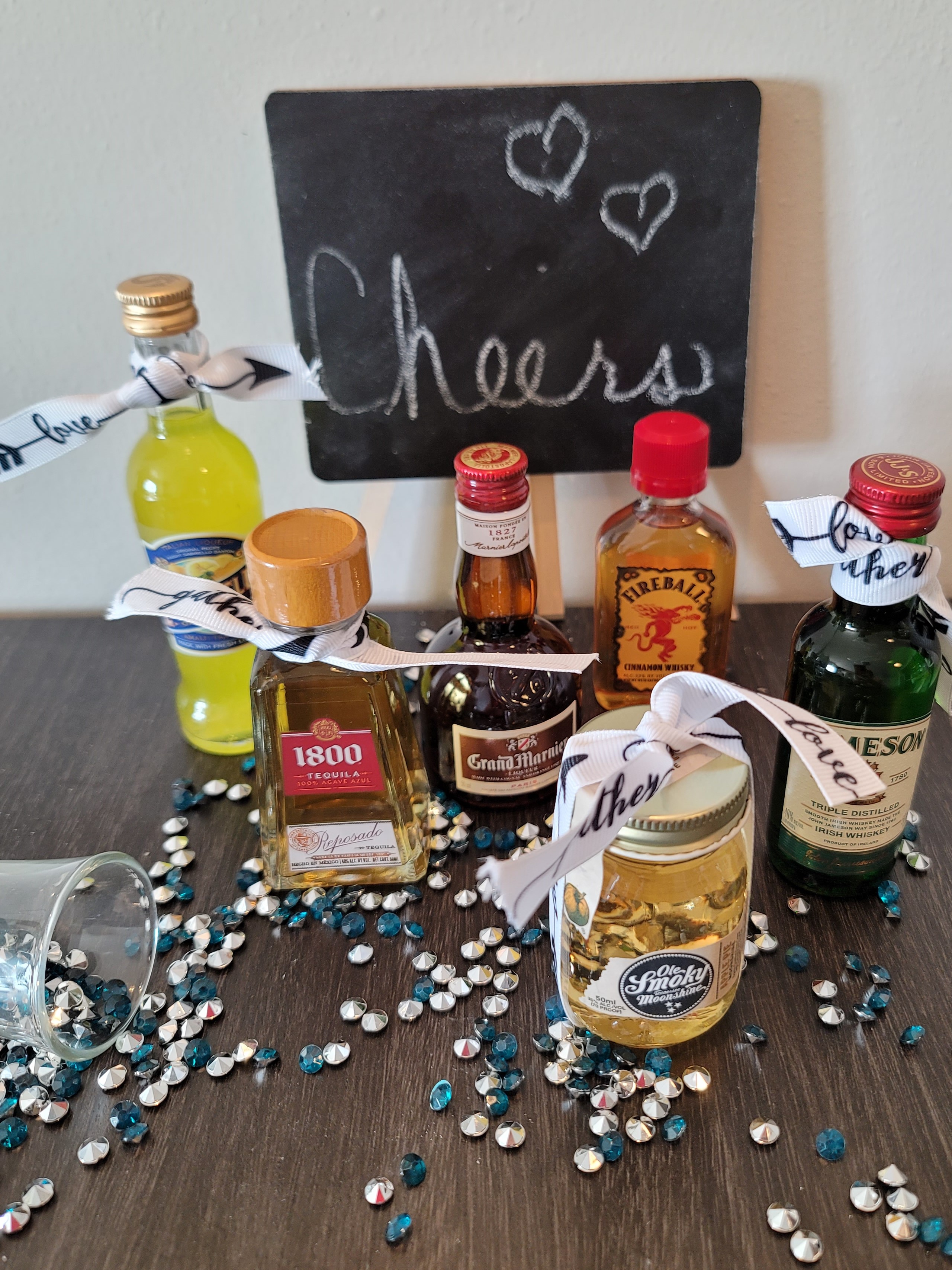 Mini Alcohol Wedding Shots