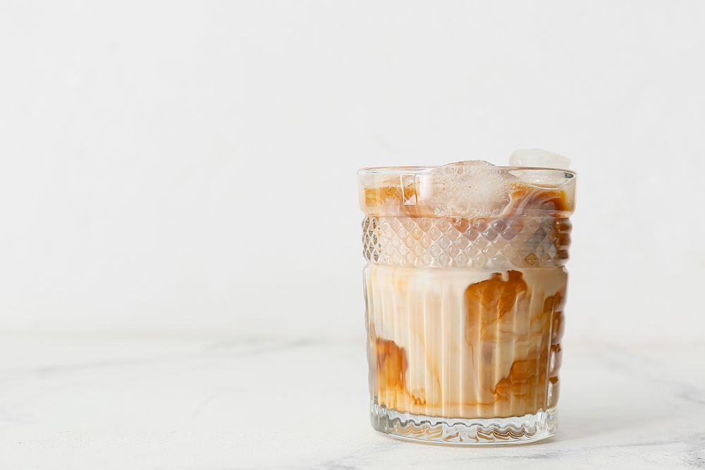 Salted Caramel White Russian Cocktail